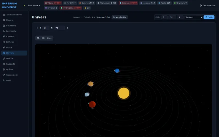 Imperium Universe — capture 1